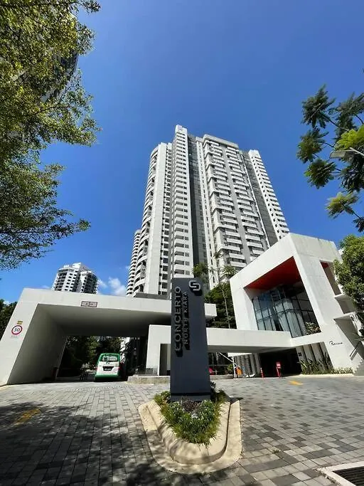 Private Lift Lobby Entire Unit Concerto North Kiara Apartman Kuala Lumpur