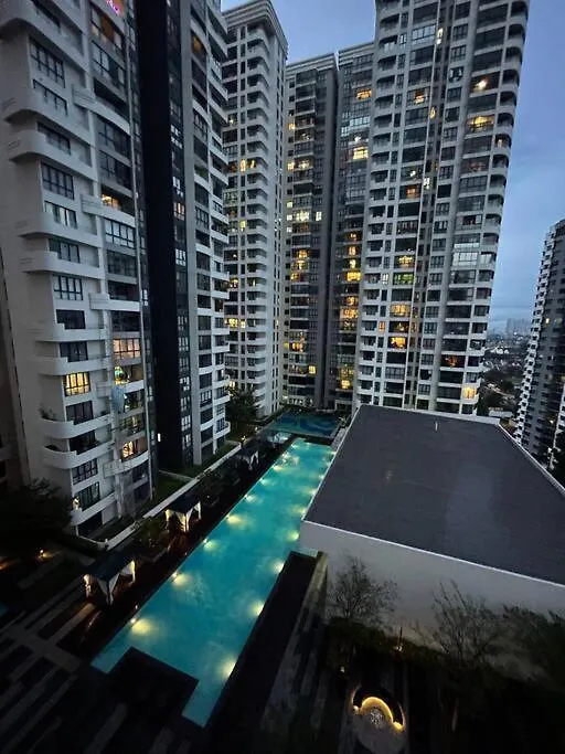 Private Lift Lobby Entire Unit Concerto North Kiara Apartment Kuala Lumpur